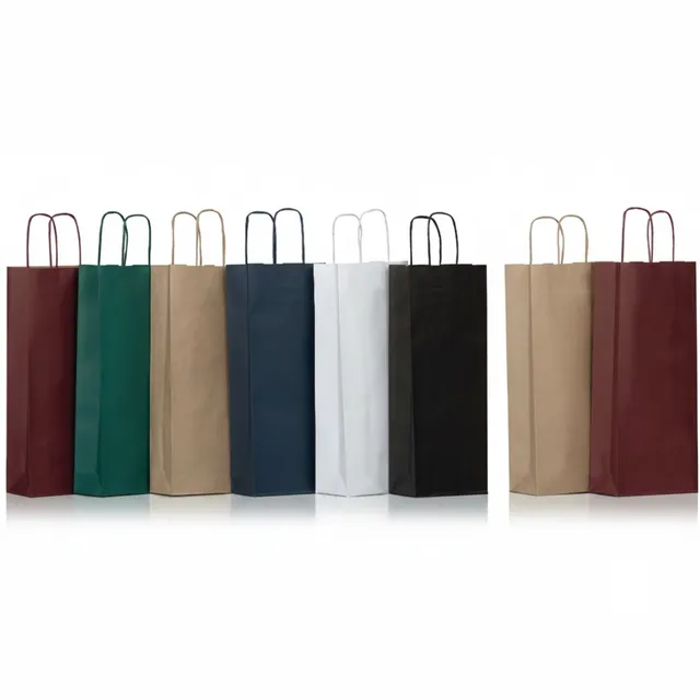 Sicily Bags Cuba shopper bottiglia 15x8x40 120g 300 pz