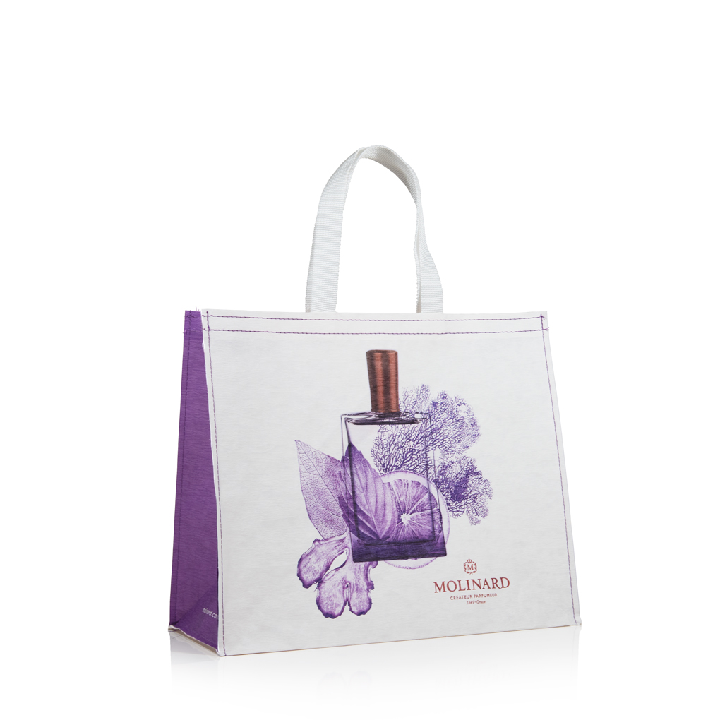 GPS Bags Riutilizzabile Cucita Carta borsa senza colla manici carta