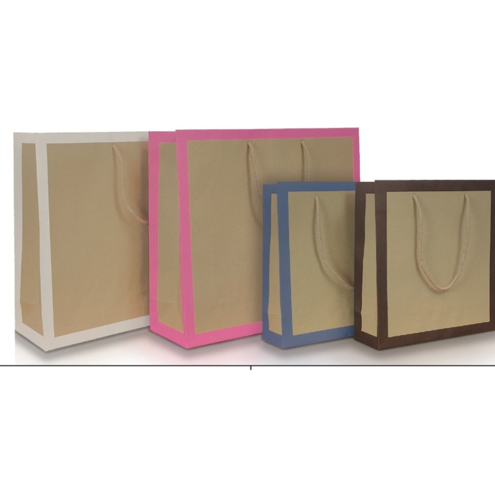 Sicily Bags Zagabria shopper carta riciclata 30x12x26 200 pezzi