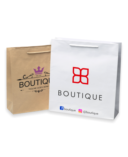 Sicily Bags Shoppers personalizzate carta logo 100 pz