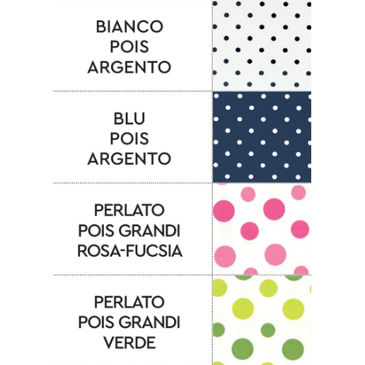 Sicily Bags Colori Fantasia rotolo carta regalo 300mm x 30m perlato