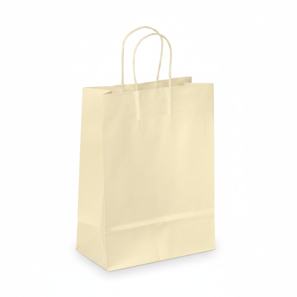 Sicily Bags Sidney shopper kraft bordo risvoltato 200 pz