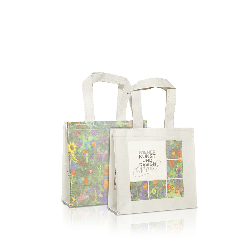 GPS Bags Riutilizzabile Cucita Carta shopper cucita cotone