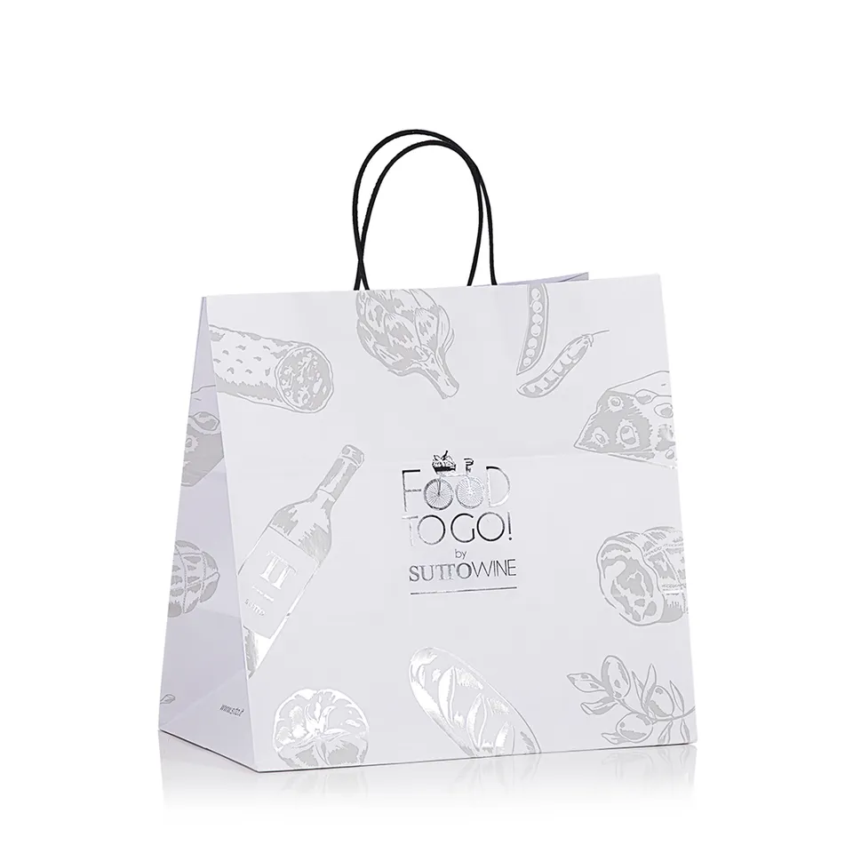 GPS Bags Basica Japa Shopper Carta Manici Ritorti