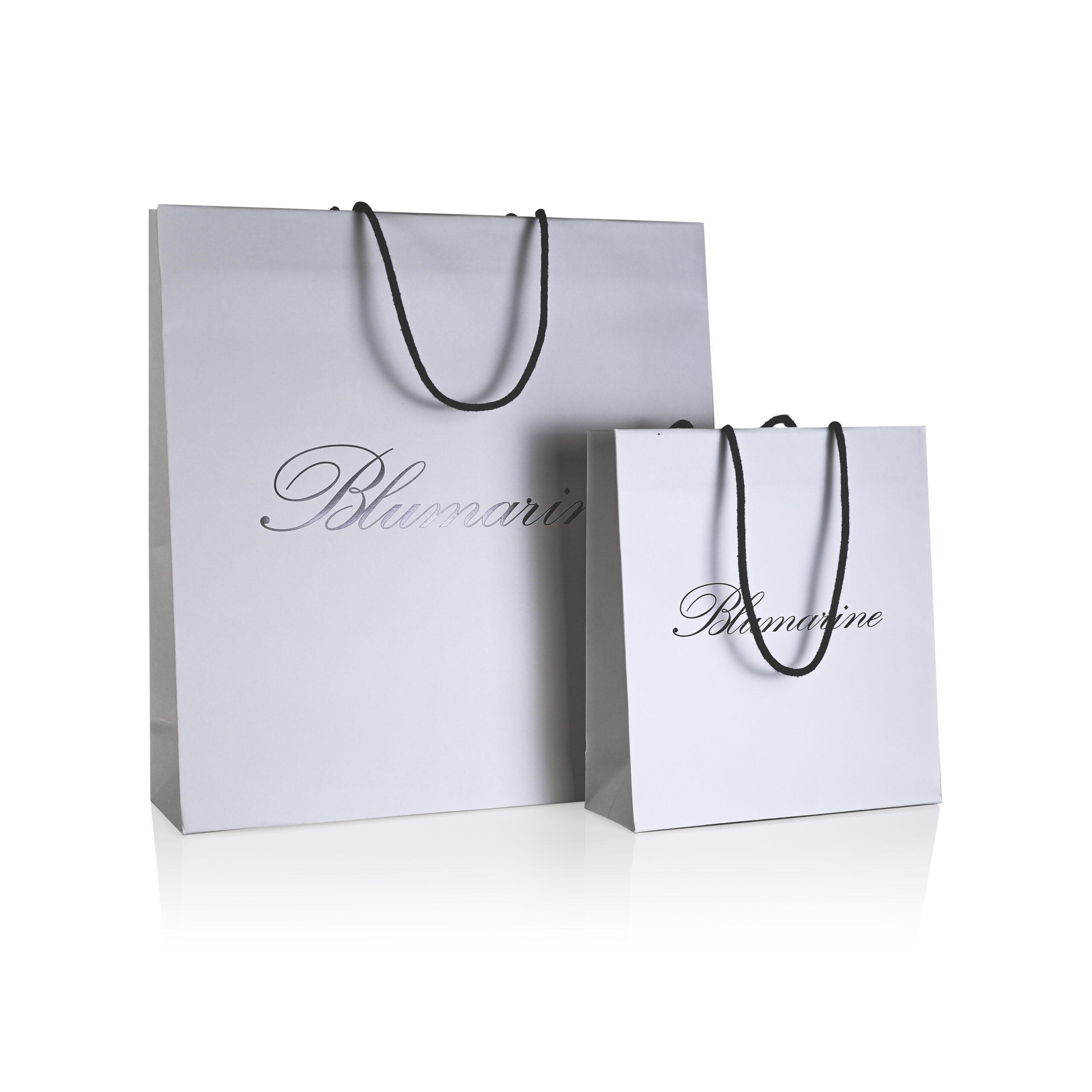 GPS Bags Lussuosa Eda shopper carta maniglia incollata personalizzata