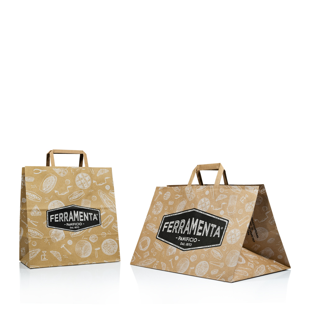 GPS Bags Basica American Bags busta carta manico piatto