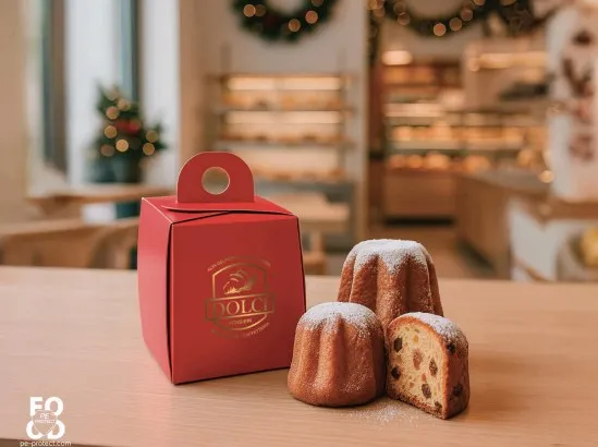 Sicily Bags Campanella scatola pasticceria 10x10x10 100 pz