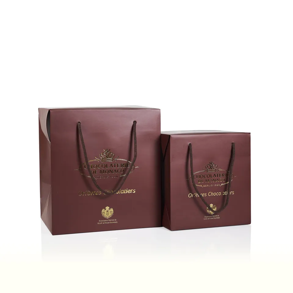 GPS Bags Lussuosa Ostrica shopper carta cordino 4 nodi