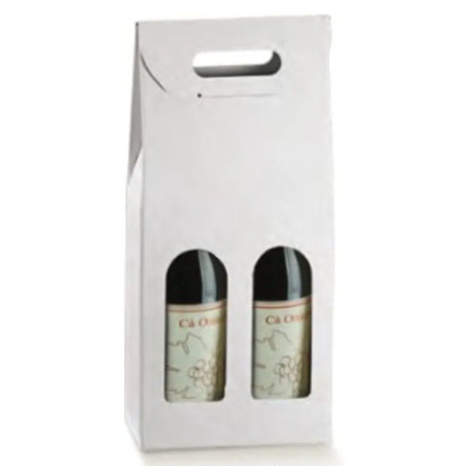 Sicily Bags Enoteca scatola 2 bottiglie 18x9x38 30 pz