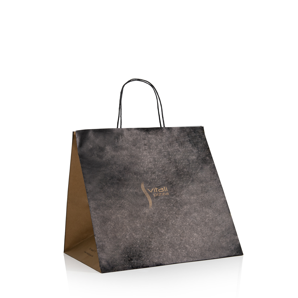GPS Bags Basica Japa shopper carta fatto a mano fondo quadro