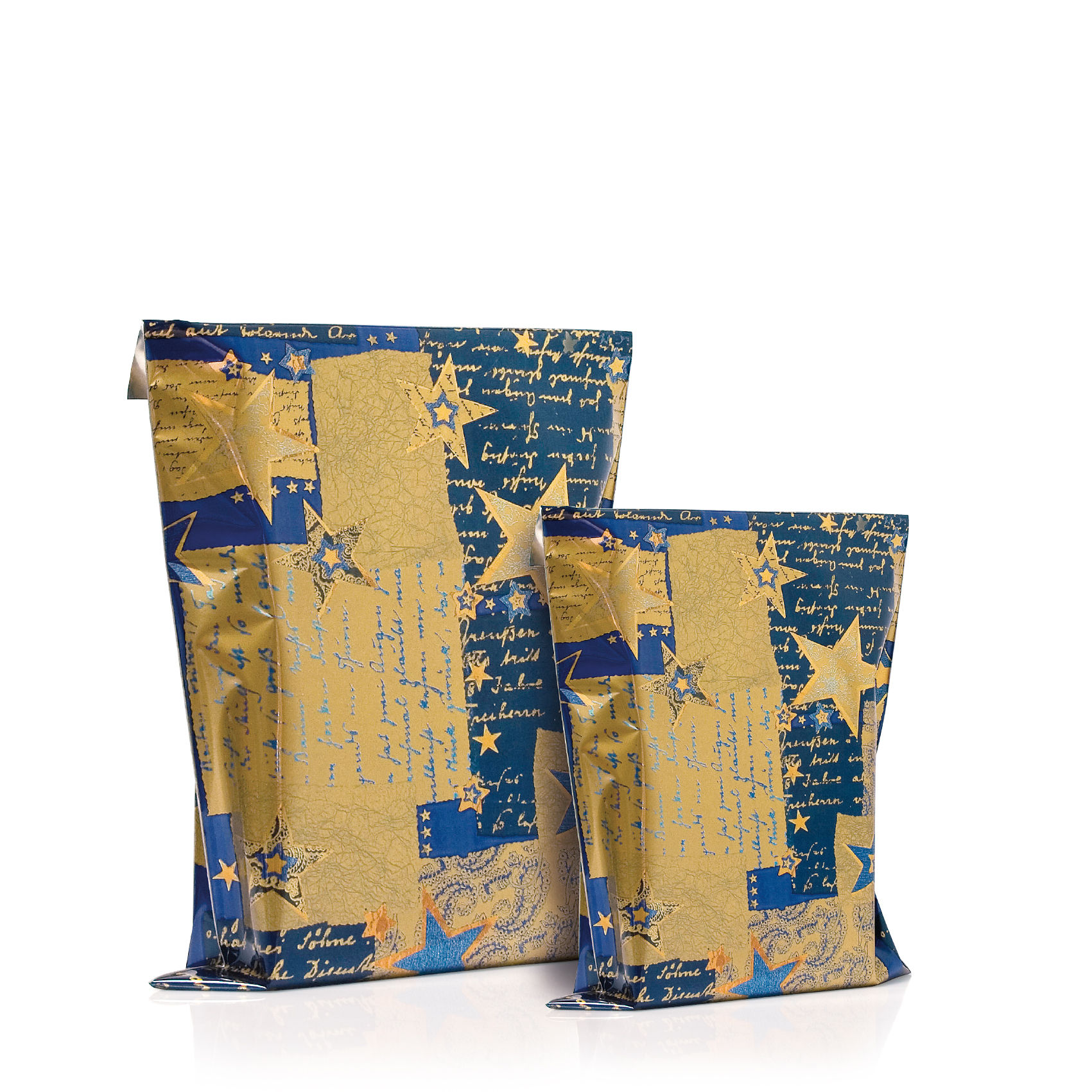 GPS Bags Mod. 71 Patchwork busta metallizzata lucida