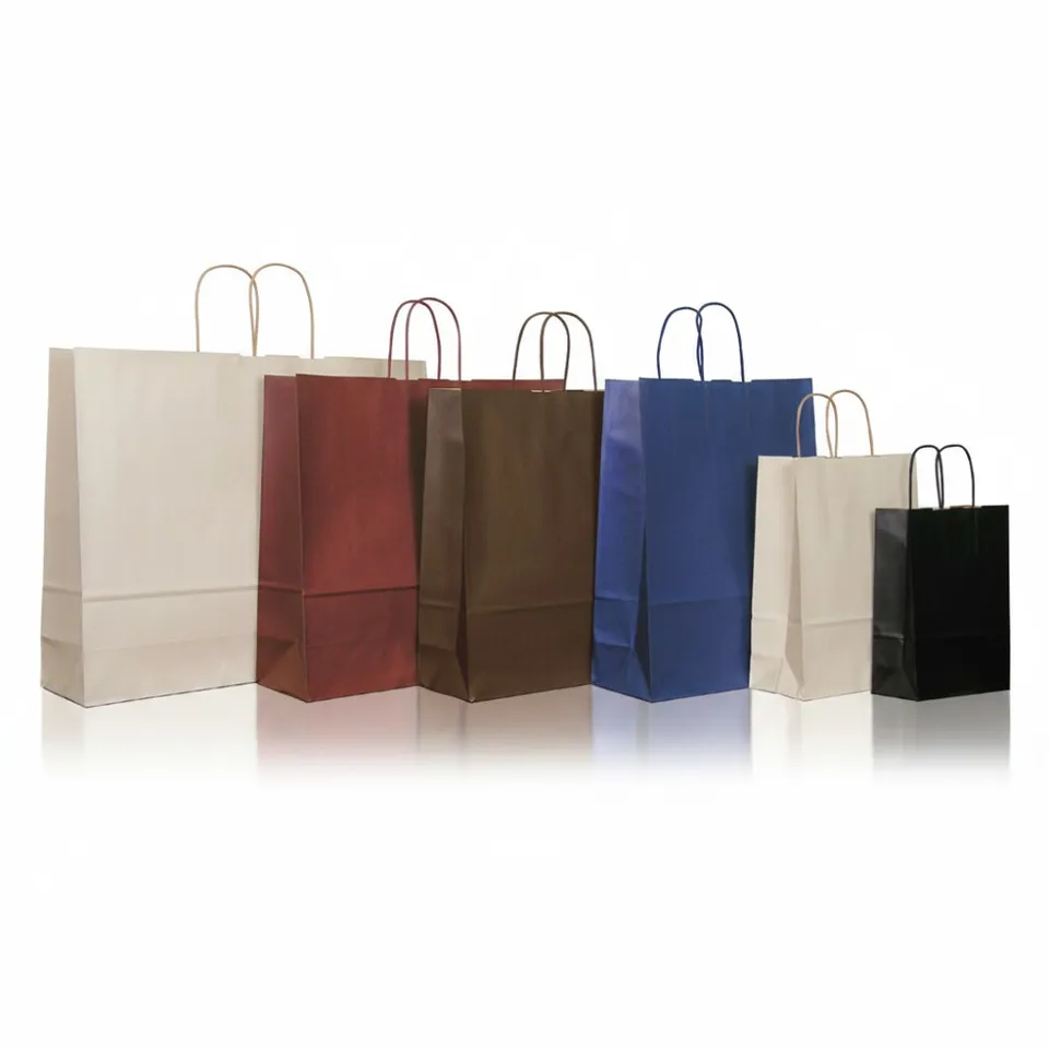 Sicily Bags Venezia Shopper Carta Avana 23x10x32 250 Pz