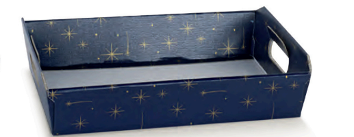 Sicily Bags Cesto Scatola Regalo Natale 30 Pezzi Cartoncino