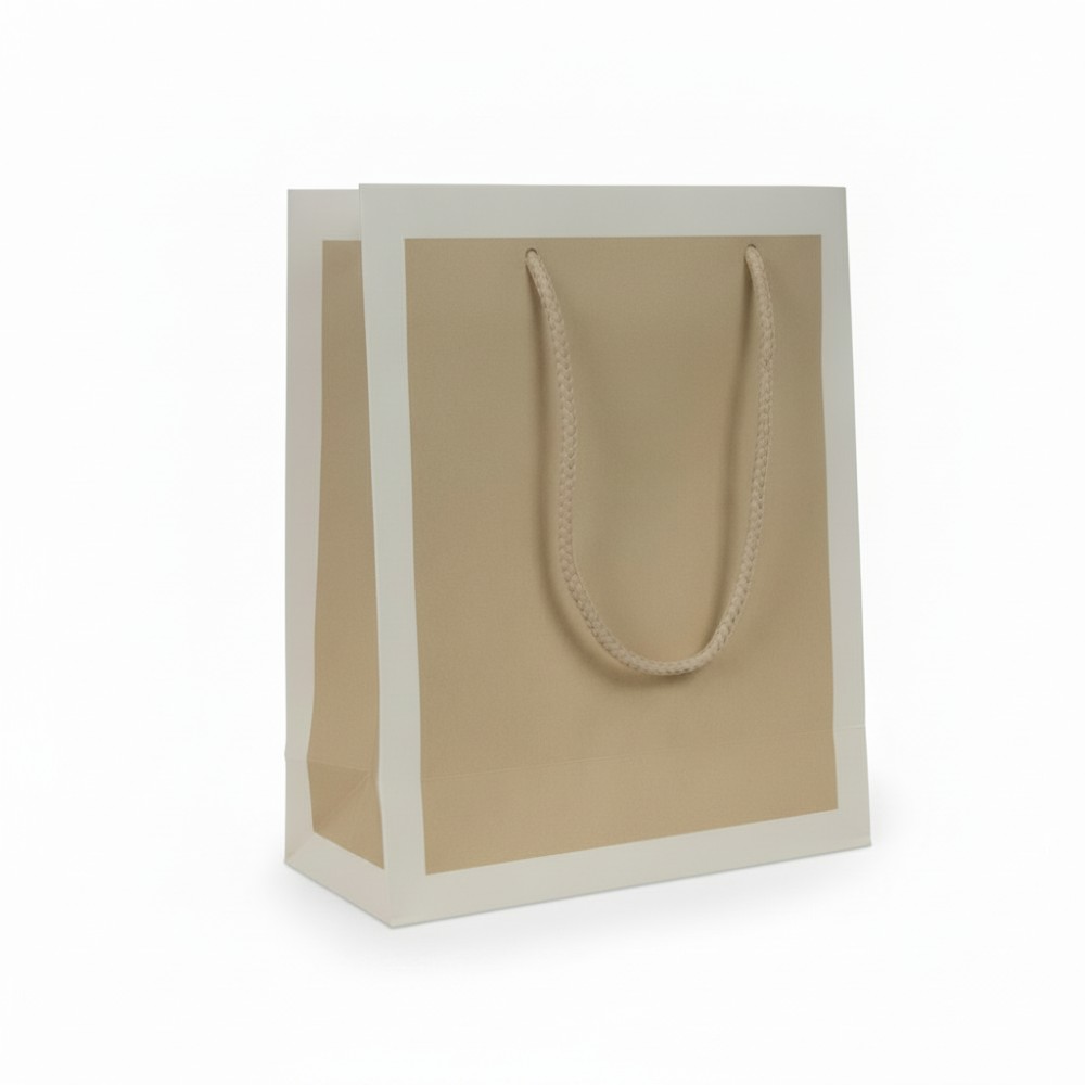 Sicily Bags Zagabria shopper carta riciclata 30x12x26 200 pezzi