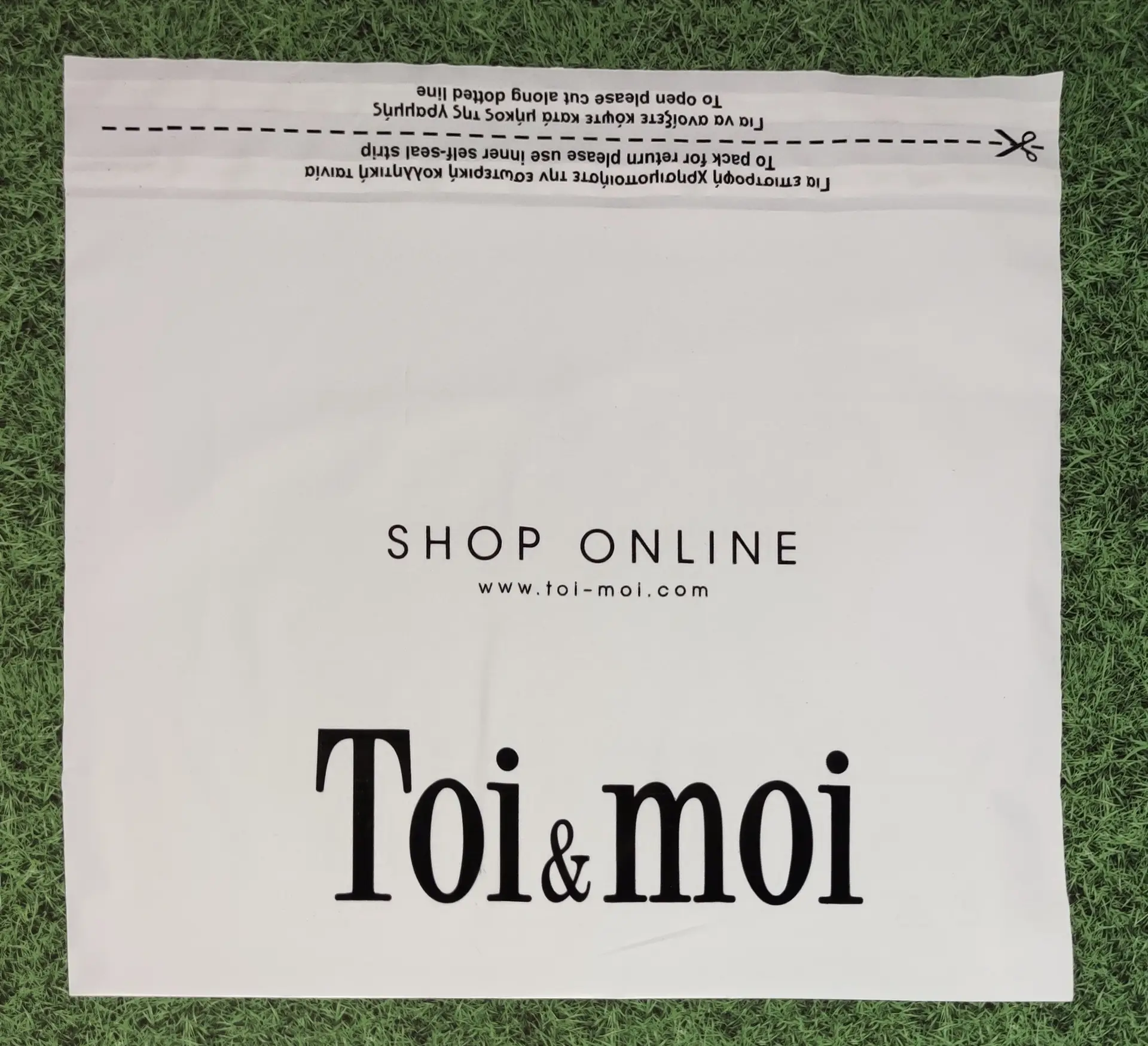 Topalis Buste Spedizione Ecommerce Plastica con Striscia Adesiva