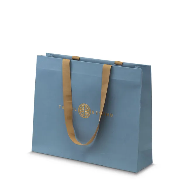 Taffarello Manuale shopper carta lusso manici corda