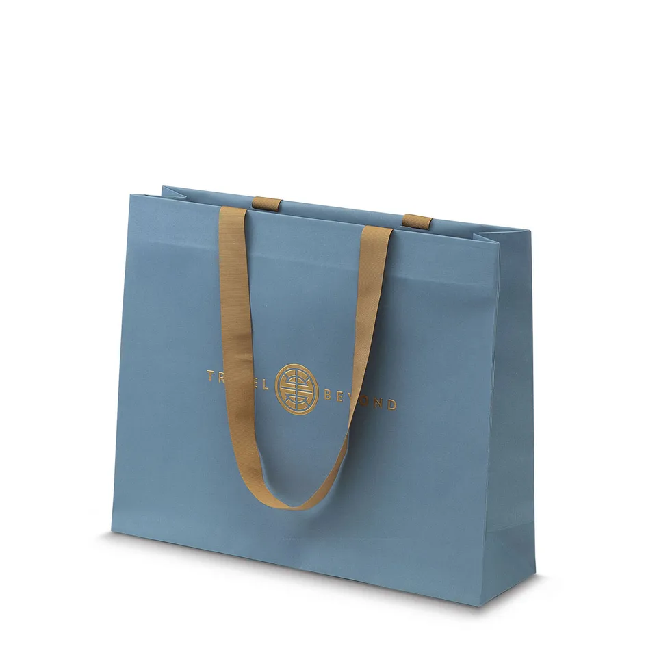 Taffarello Manuale shopper carta lusso manici corda