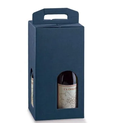 Sicily Bags Scatola 4 Bottiglie Enoteca 18x18x34 20 Pezzi