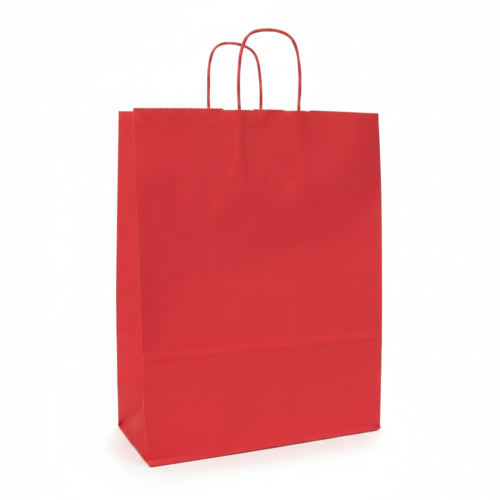 Sicily Bags Spring Shopper Carta Kraft 32x13x28 250 Pezzi